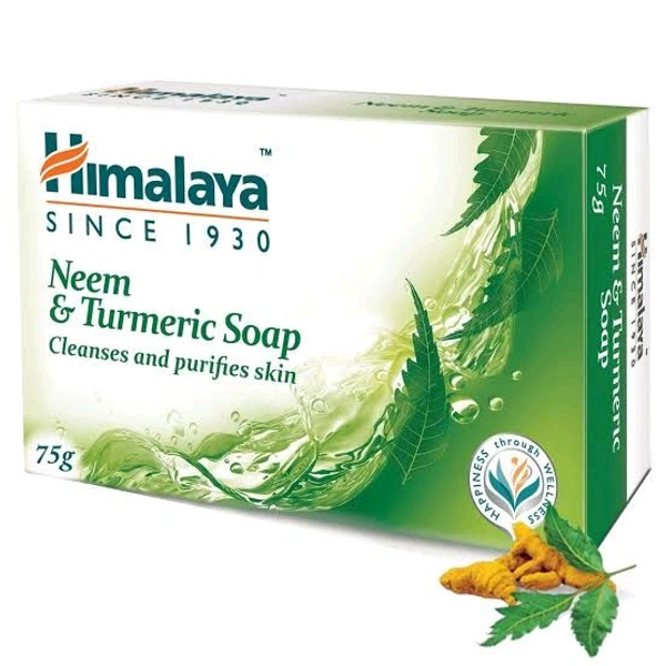 Himalaya Neem & Turmeric Soap - Out of Stock, 75g