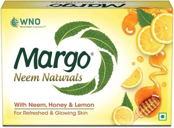 Margo Neem Naturals With Lemon & Honey Soap - Out of Stock, 100g