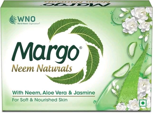 Margo Neem Naturals With Jasmine & Aloe Vera - Out of Stock, 100g