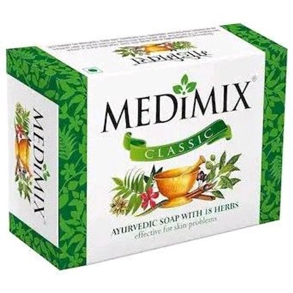 Medimix Classic Ayurvedic Soap - Out of Stock, 125g