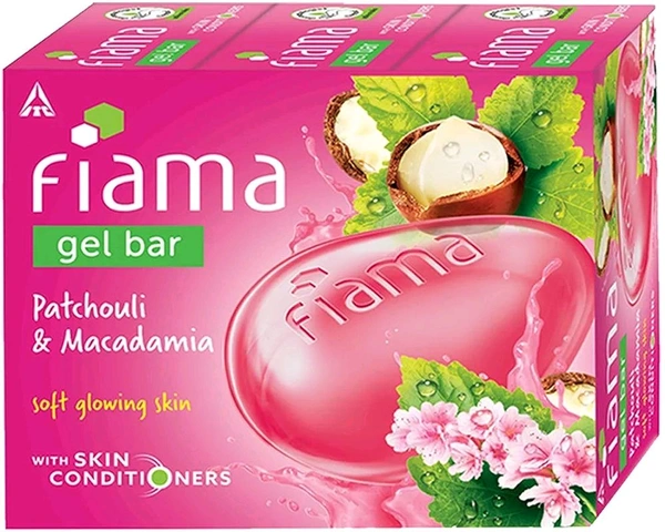 ITC Fiama Gel Bar Patchouli & Macadamia - Out of Stock, 125g