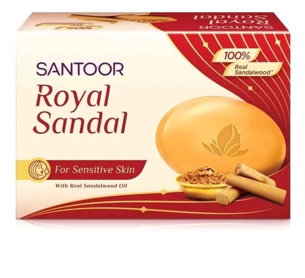 Santoor Royal Sandal Soap - Out of Stock, 75g