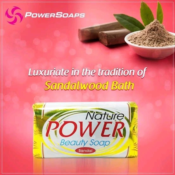 Nature Power Beauty Soap Sandal - Out of Stock, 125g