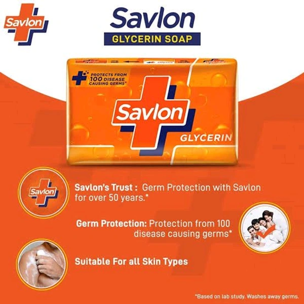 Savlon Glycerine Soap - Out of Stock, 75g