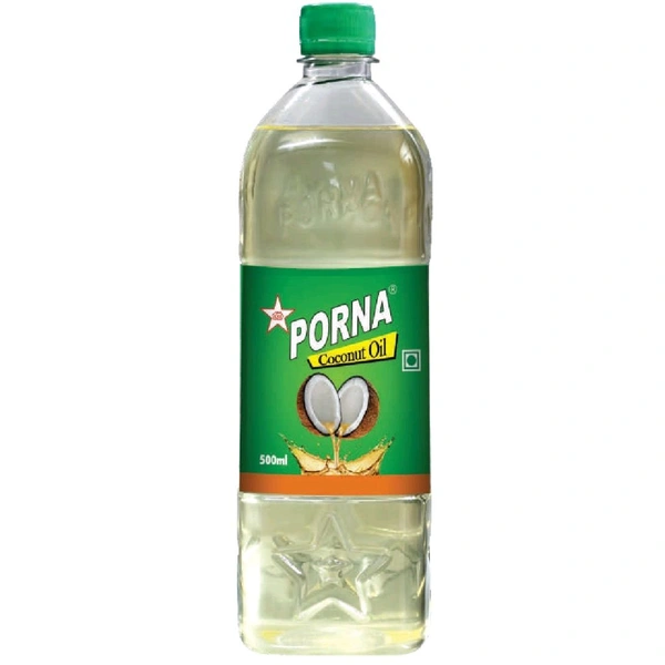 SKM FOODS Porna Agmark Coconut Oil - Out of Stock, 500ml