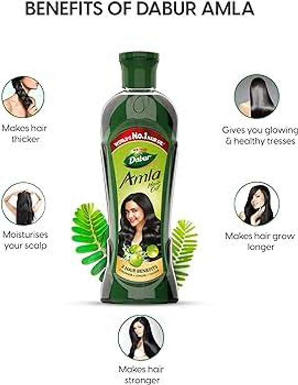 Dabur Amla Hair Oil - Out of Stock, 180ml