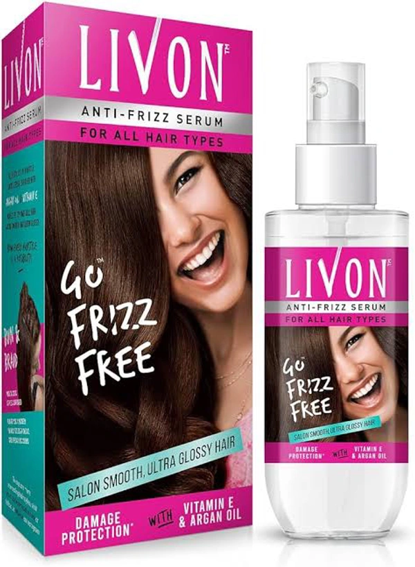 Livon Anti-Frizz Serum - Out of Stock, 20ml