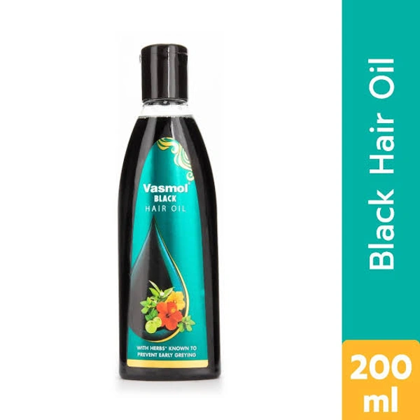 Vasmol Black Hair Oil - Out of Stock, 200ml