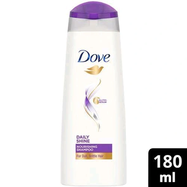 Dove Daily Shine Nourishing Shampoo - Out of Stock, 180ml