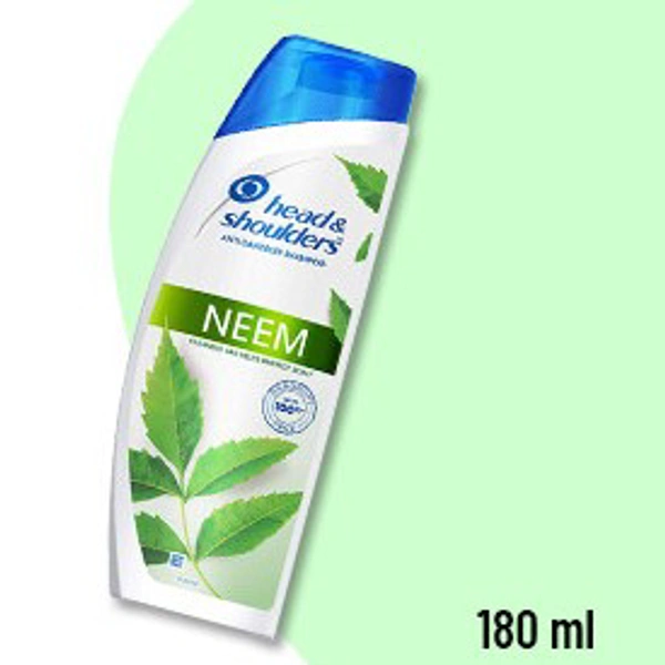 Head & Shoulders Anti Dandruff Neem Shampoo - Out of Stock, 180ml
