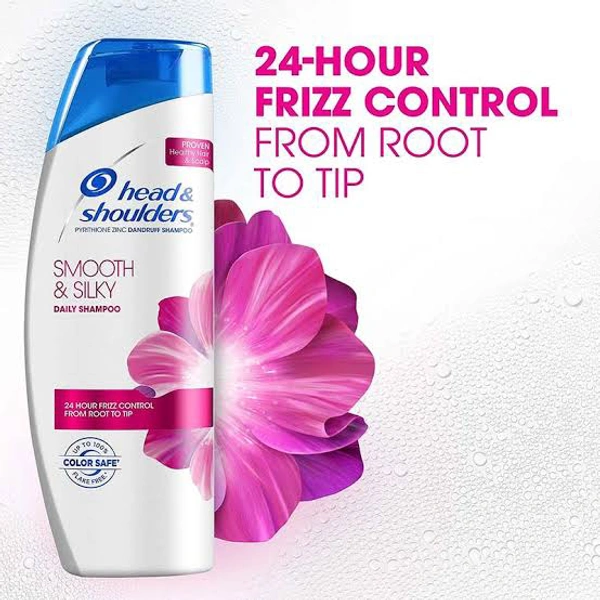 Head & Shoulders Anti Dandruff Smooth & Silky Shampoo - Out of Stock, 180ml