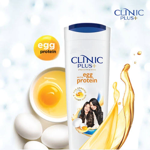 Clinic Plus Strength & Shine Egg Protein Shampoo - Out of Stock, 80ml