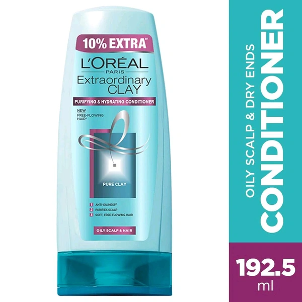 L'Oréal Extraordinary Clay Hair Conditioner - Out of Stock, 192.5ml