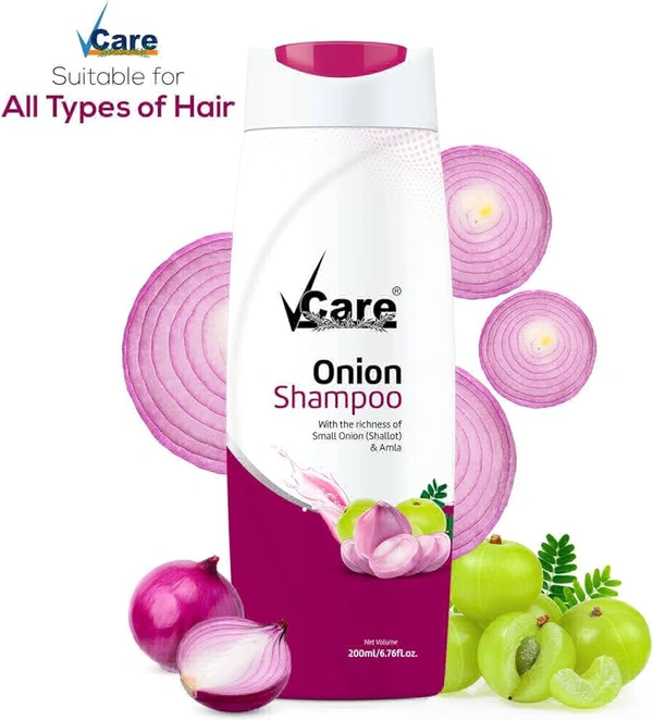V Care Onion Shampoo - Out of Stock, 200ml