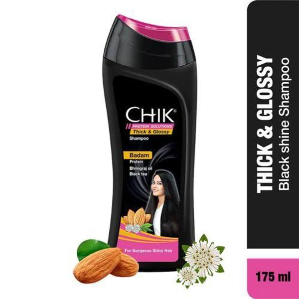 Chik Thick & Glossy Shampoo Badam Protein - Out of Stock, 175ml