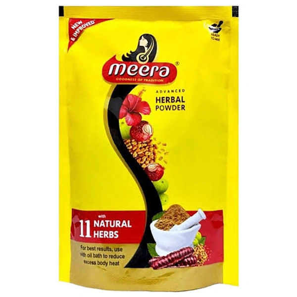 Meera Advanced Shikakai Powder Pouch - Out of Stock, 40g