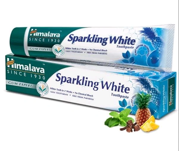 Himalaya Sparkling White Toothpaste - Out of Stock, 40g