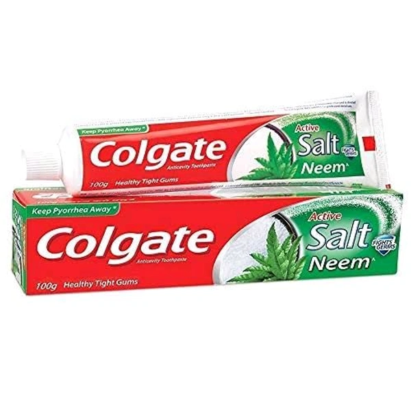 Colgate Active Salt & Neem Toothpaste - Out of Stock, 100g
