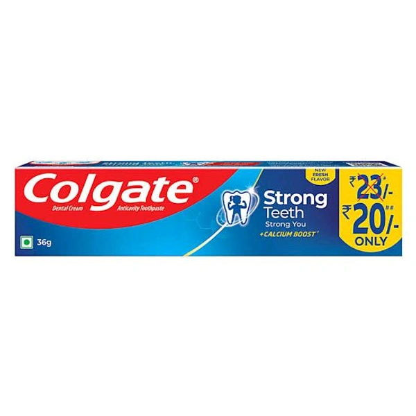 Colgate Strong Teeth Dental Cream Toothpaste - Out of Stock, 36g