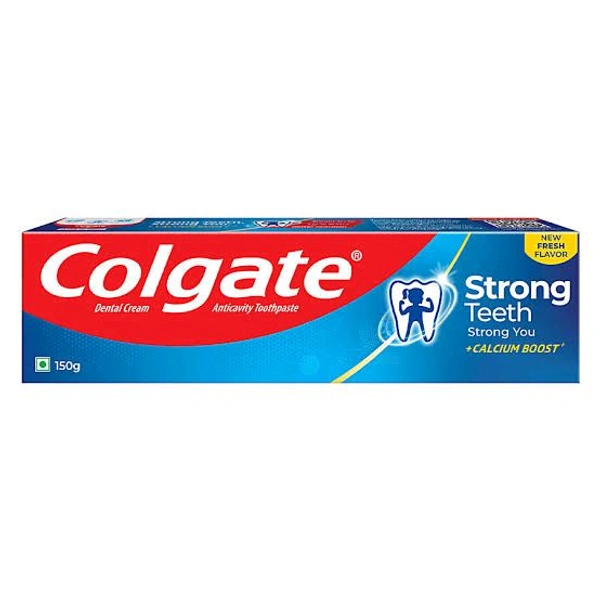 Colgate Strong Teeth Dental Cream Toothpaste - Out of Stock, 150g