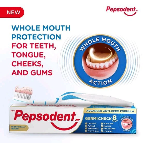 Pepsodent Germi Check Toothpaste - Out of Stock, 17g