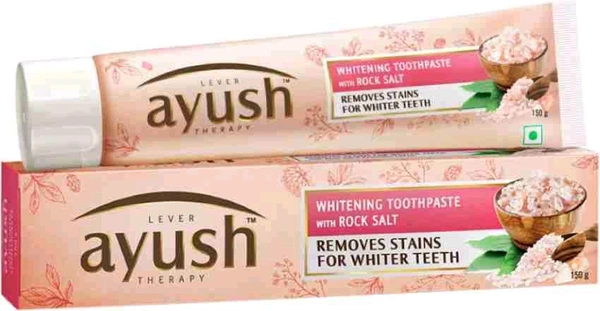 Lever Ayush Whitening Toothpaste - Out of Stock, 80g