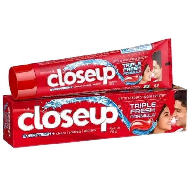 Closeup Triple Fresh Formula Toothpaste - Out of Stock, 150g