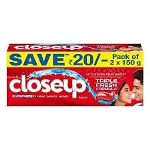 Closeup Triple Fresh Formula Toothpaste 2X Saver Pack - Out of Stock