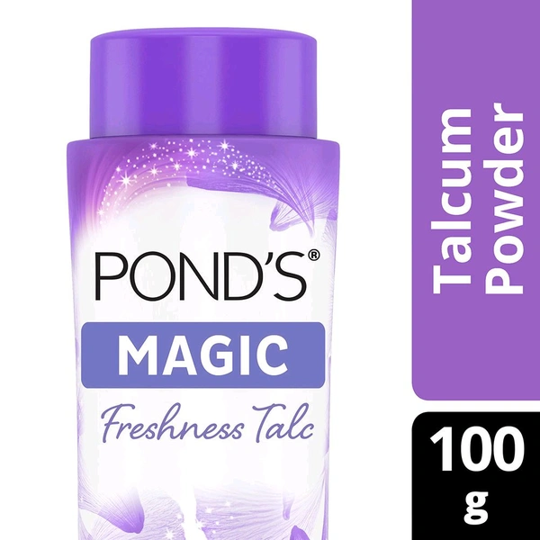 Pond's Magic Freshness Talcum Powder - Out of Stock, 100g, Face Powder