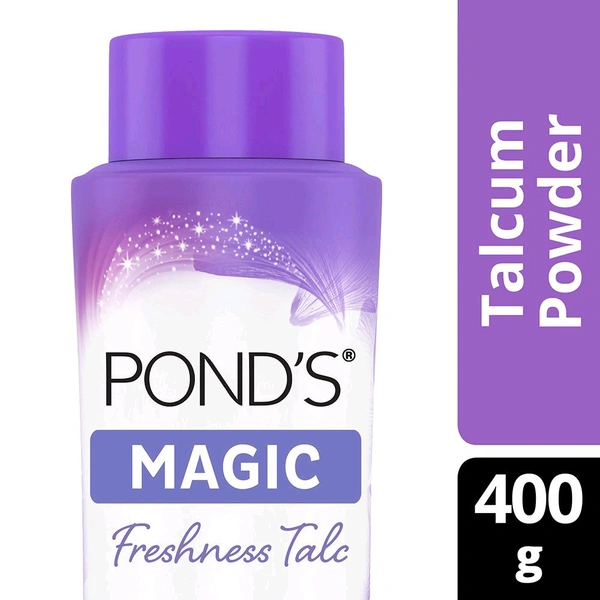 Pond's Magic Freshness Talcum Powder - Out of Stock, 400g, Face Powder
