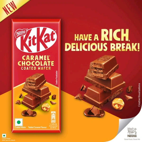 Nestle Kitkat Caramel Coated Wafer - 50g