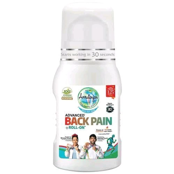 Amrutanjan Advanced Back Pain Roll On - Out of Stock, 50ml, Back Pain Relief