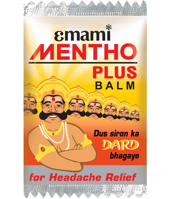 Emami Mentho Plus Balm - Out of Stock, Headache Relief