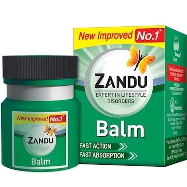 Zandu Balm - Out of Stock, 8ml, Headache Relief