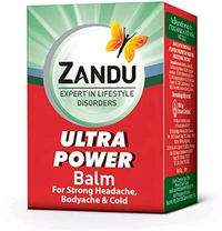 Zandu Ultra Power Balm - Out of Stock, 8ml, Headache Relief