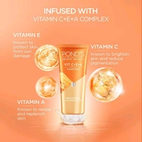 Pond's Bright Beauty Vit C+E+A Infused Face Wash - Out of Stock, 50g, Face Wash