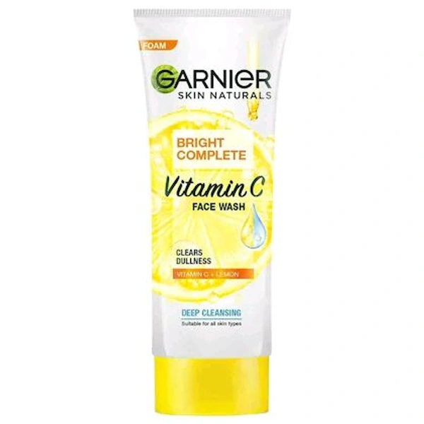Garnier Bright Complete Vitamin C+Lemon Face Wash - Out of Stock, 50g, Face Wash