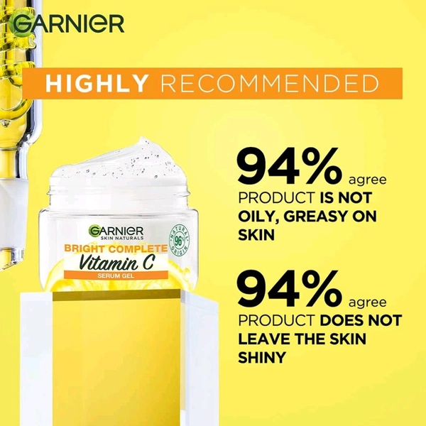 Garnier Bright Complete Vitamin C Serum Gel - Out of Stock, Face Cream, 23g