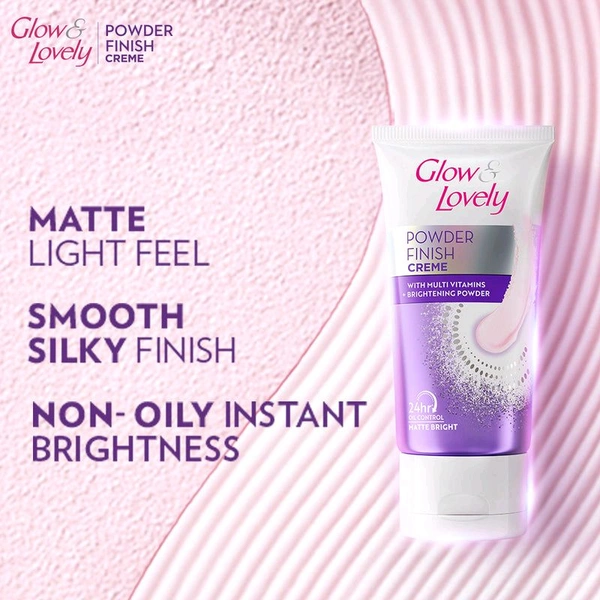 Fair & Lovely Glow & Lovely Powder Finish Cream - Out of Stock, 25g, Face Cream
