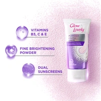 Fair & Lovely Glow & Lovely Powder Finish Cream - Out of Stock, 25g, Face Cream