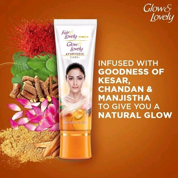 Fair & Lovely Glow & Lovely Ayurvedic Care+ - Out of Stock, 50g, Face Cream