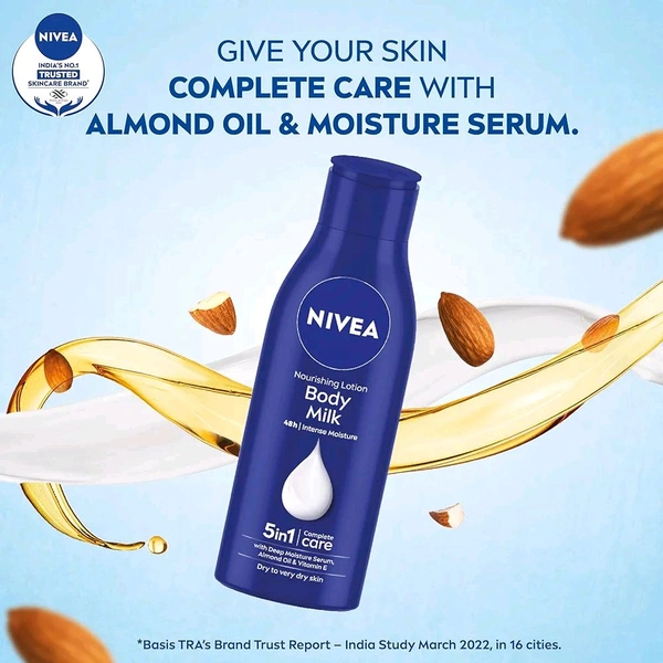 Nivea Nourishing Lotion Body Milk Intense Moisturiser - Out of Stock, Body Lotion, 200ml