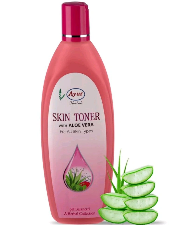 Ayur Herbals Skin Toner With Aloe Vera - Out of Stock, Body Lotion, 100ml