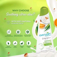 Everyuth Naturals Body Lotion Soothing Citrus Aloe - Out of Stock, 100ml, Body Lotion