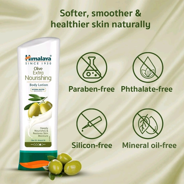 Himalaya Olive Extra Nourishing Body Lotion Olive Oil-Almond Oil - Out of Stock, 100ml, Body Lotion