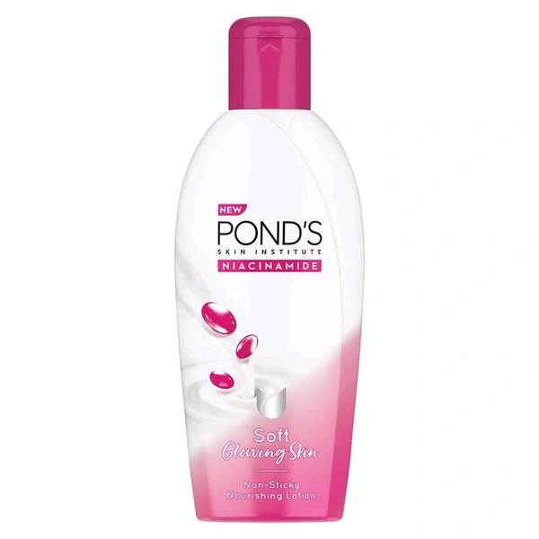 Pond's Niacinamide Soft Glowing Skin Non-Sticky Nourishing Lotion - Out of Stock, 90ml, Body Lotion