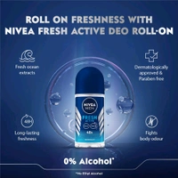 Nivea Men Fresh Active Infini Fresh 48H - Out of Stock, Armpit Deo, 20ml