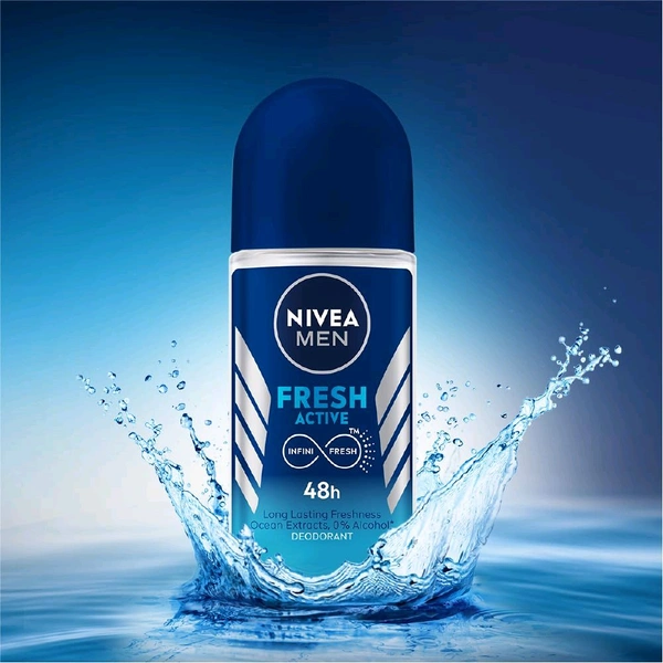 Nivea Men Fresh Active Infini Fresh 48H - Out of Stock, Armpit Deo, 20ml