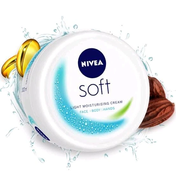 Nivea Soft Light Moisturising Cream - Out of Stock, 25ml, Body Lotion