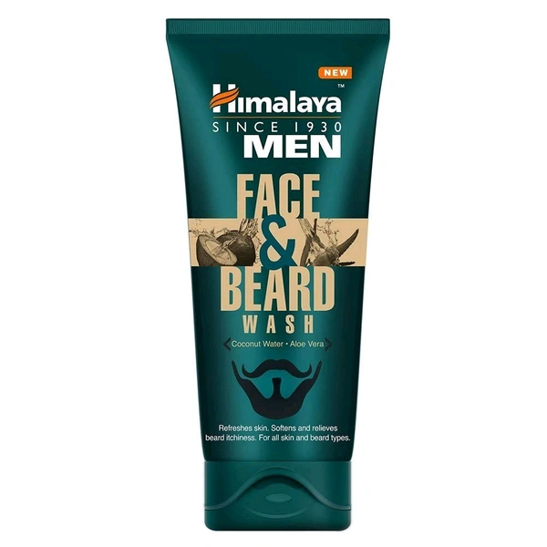 Himalaya Men Face & Beard Wash - Out of Stock, 40ml, Face Wash